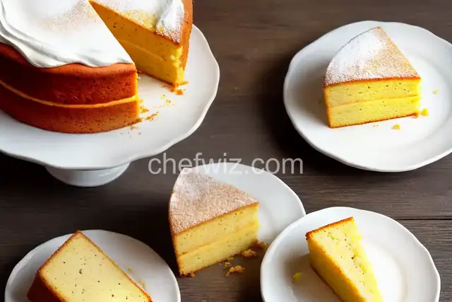 Creamy Orange Cake