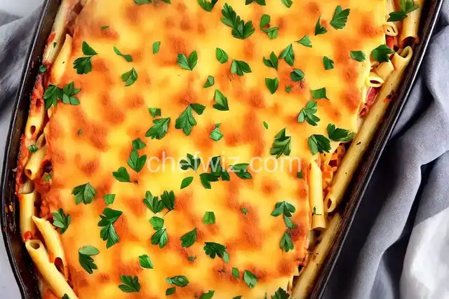 Creamy Parmesan Baked Pasta