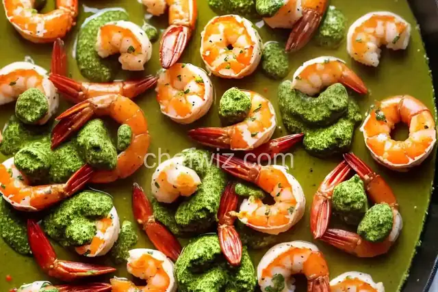 Creamy Pesto Shrimp