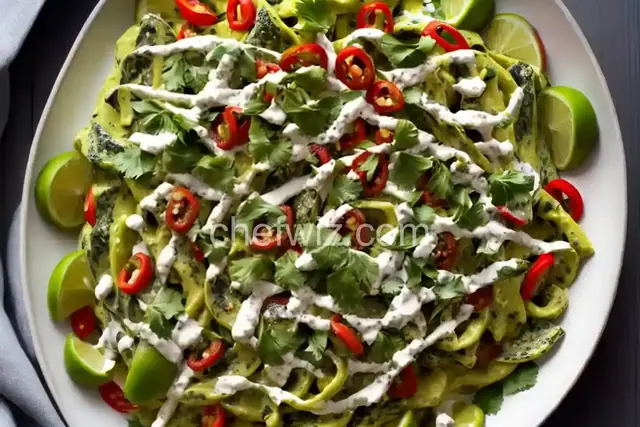 Creamy Poblano Pepper Strips (Rajas)