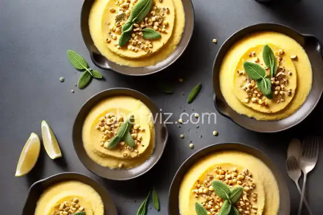 Creamy Polenta with Roasted Corn and Fresh Sage