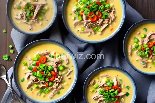 Creamy Pulled Pork Soup