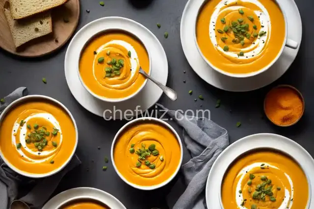 Creamy Pumpkin Soup with Canned Pumpkin Puree