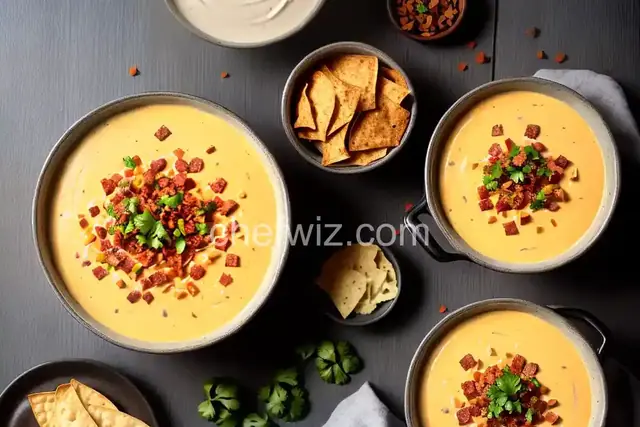 Creamy Queso With Chorizo