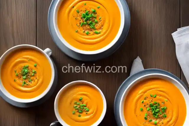 Creamy Roasted Carrot Soup
