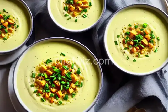 Creamy Roasted Cauliflower Soup