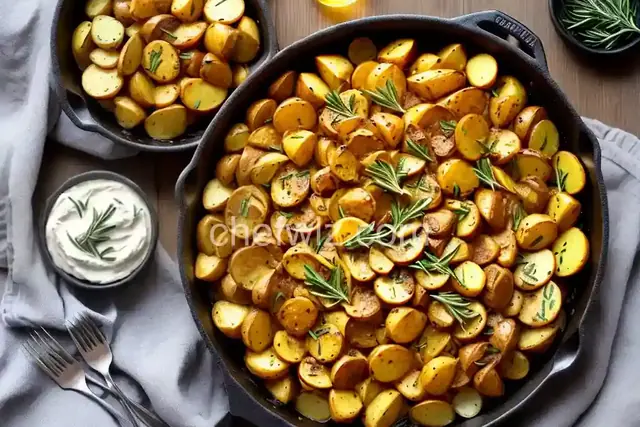 Creamy Rosemary Potatoes