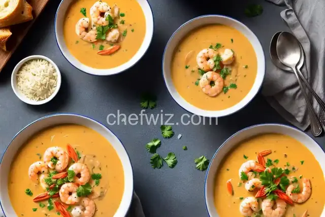 Creamy Shrimp and Crab Bisque