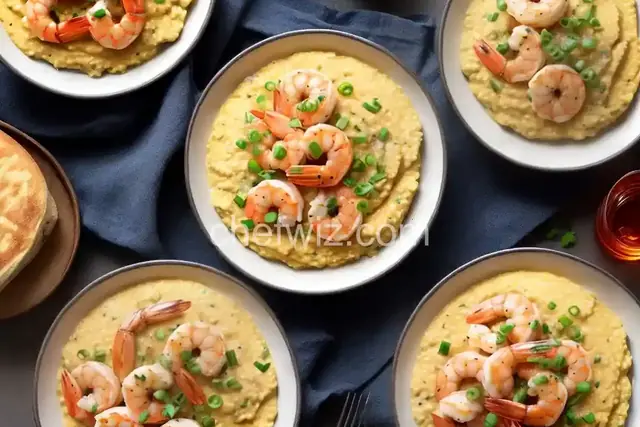 Creamy Southern Shrimp and Cheese Grits