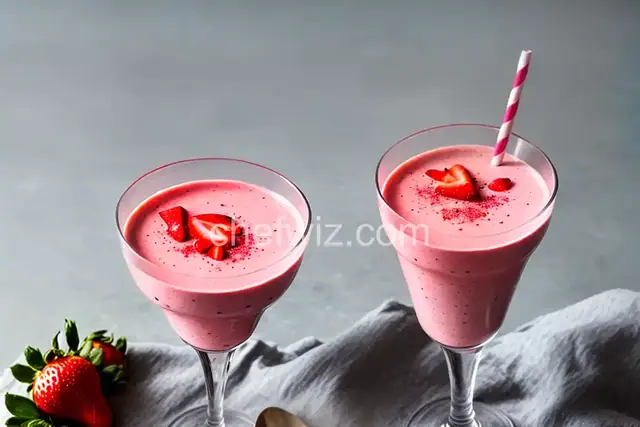 Creamy Strawberry-Ginger Smoothie
