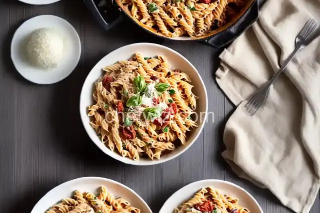 Creamy Sun-Dried Tomato Pasta