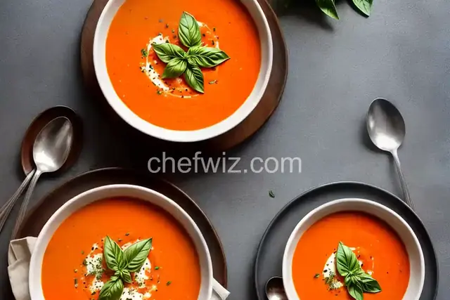 Creamy Tomato-Basil Soup