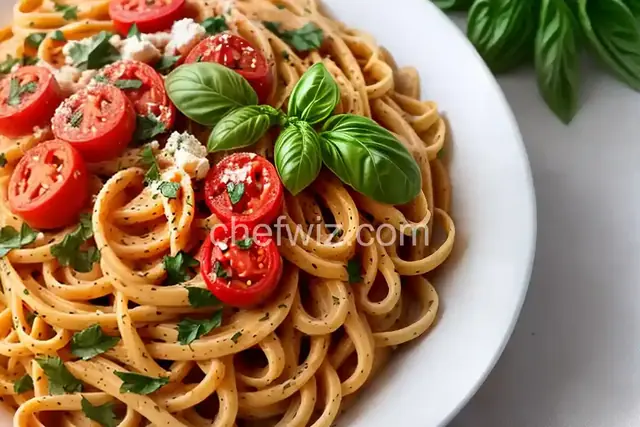 Creamy Tomato Vegan Pasta