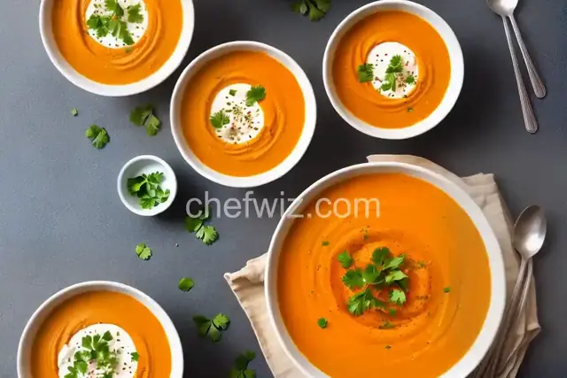 Creamy Turnip With Paprika Soup
