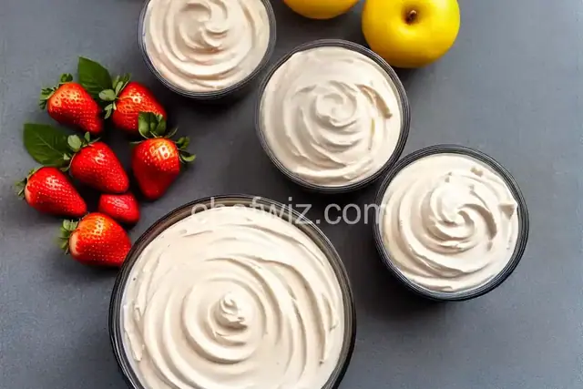 Creamy Vanilla Fruit Dip