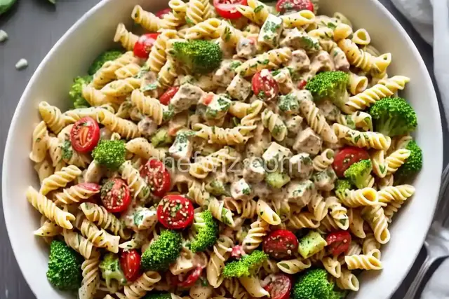 Creamy Vegan Pasta Salad