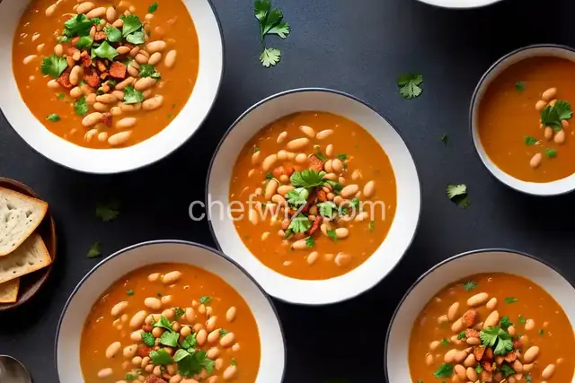 Creamy White Bean and Chorizo Soup