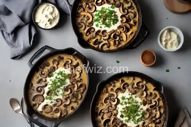 Creamy Wild Mushroom Ragoût