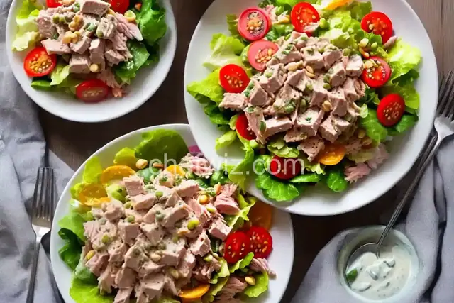 Creamy and Crunchy Tuna Salad Supreme