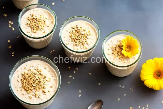 Creamy oatmeal smothies