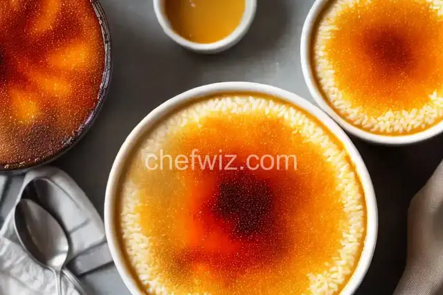 Creme Brulee Rice Pudding