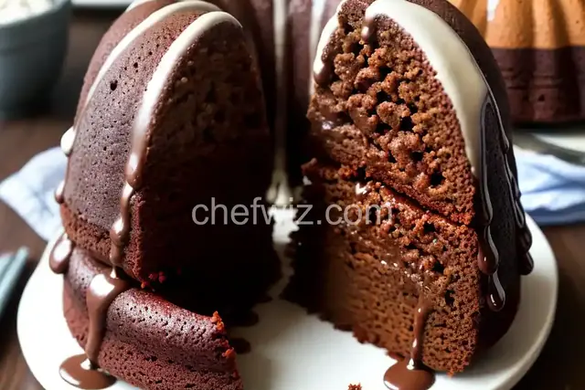 Creme-Filled Chocolate Bundt Cake