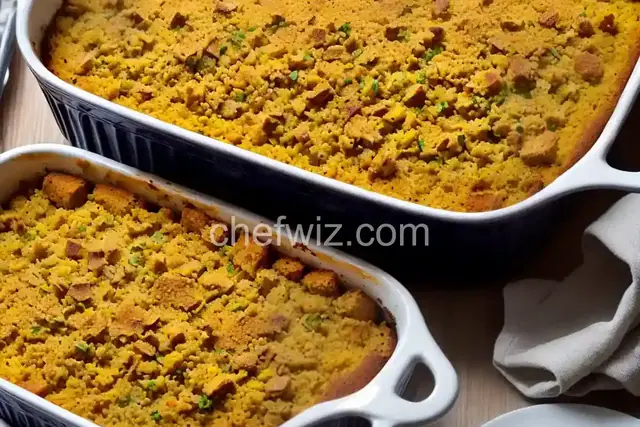 Creole Cornbread Stuffing