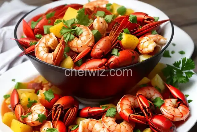 Creole Crawfish and Shrimp Boil