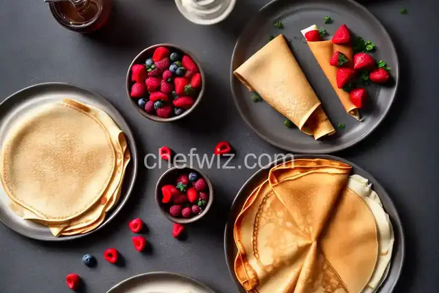 Crepes With Brandy