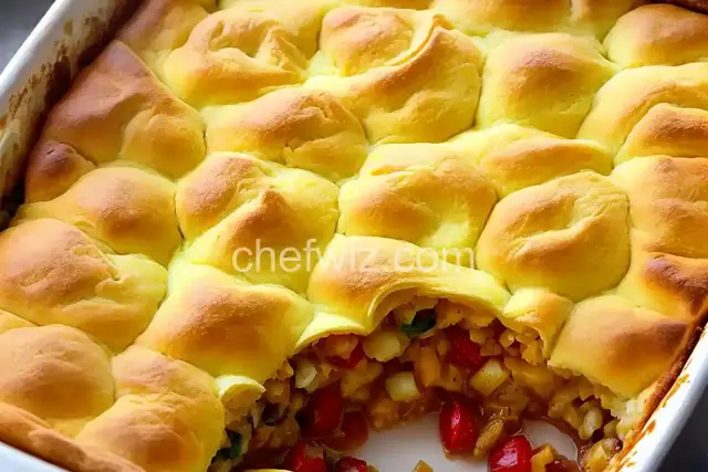 Crescent Roll Breakfast Casserole