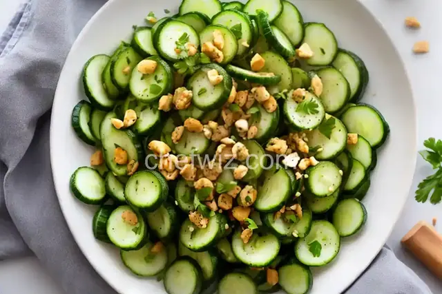 Crisp Marinated Cucumbers