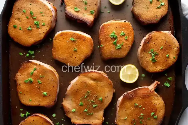 Crispy Baked Pork Chops