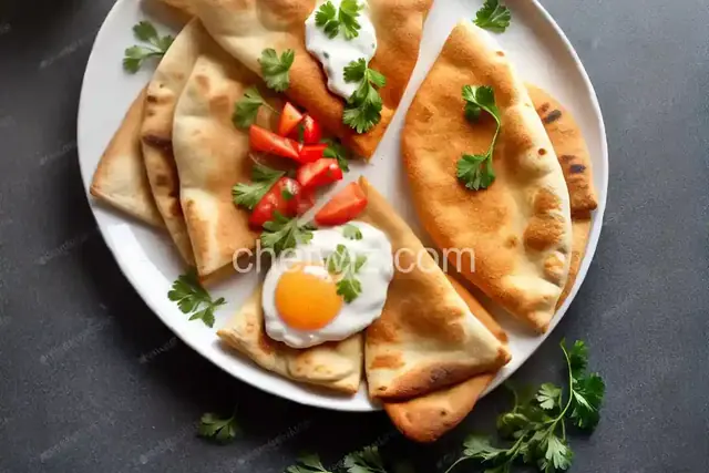 Crispy Breakfast Pita