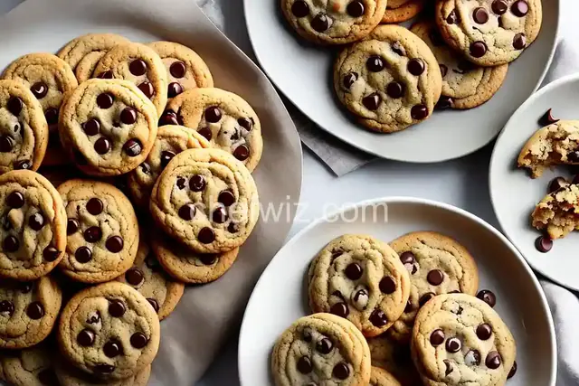 Crispy-Cakey Chocolate Chip Cookies