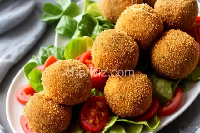 Crispy Chicken Parm Balls