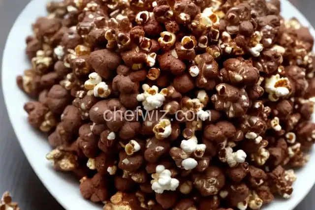 Crispy Chocolate Popcorn Recipe