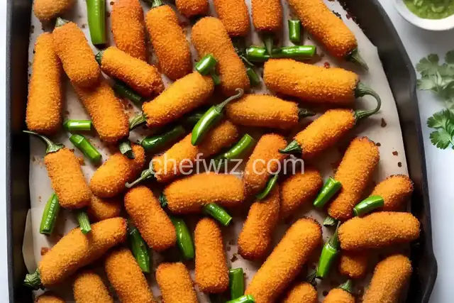 Crispy Deep-Fried Jalapeño Poppers Recipe