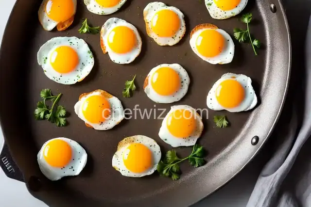 Crispy Fried Eggs Recipe