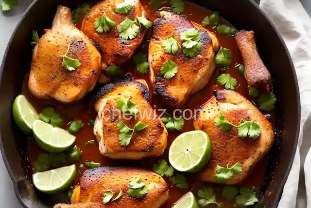 Crispy Ginger-Lime Chicken Thighs