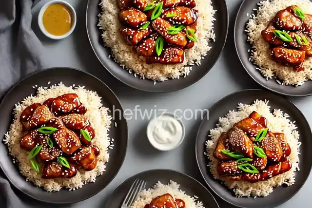 Crispy Honey Sesame Chicken