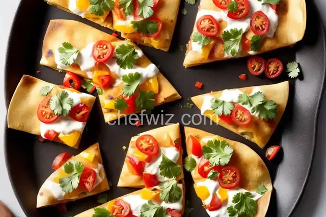 Crispy Open-Faced Quesadillas