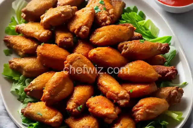 Crispy Oven-Fried M-80 Chicken Wings