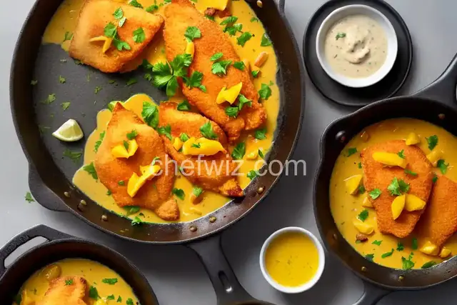 Crispy Pan Fried Bahamian Cracked Conch with Citrus Sauce