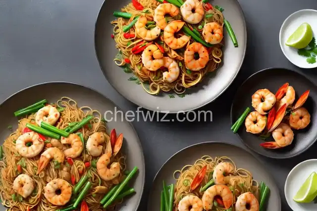 Crispy Pan-Fried Noodles With Seafood Recipe