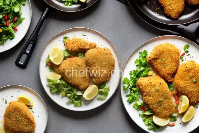 Crispy Panko Chicken Breasts