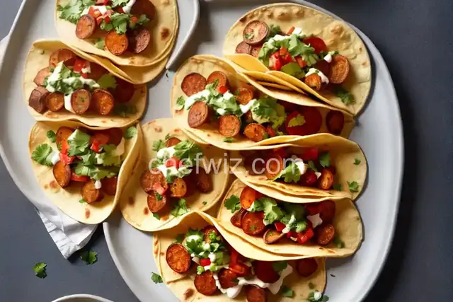 Crispy Potato and Chorizo Tacos Recipe