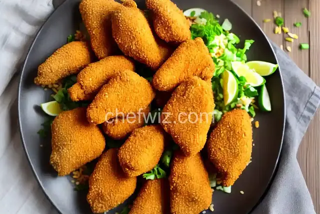 Crispy Rice Cereal-Coated Fried Chicken