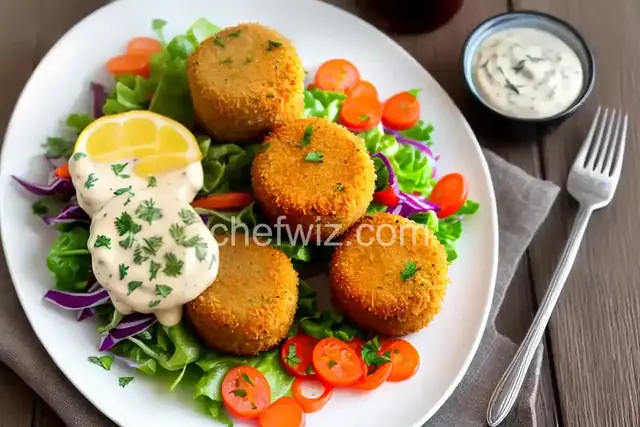 Crispy Salmon Croquettes with Remoulade Sauce