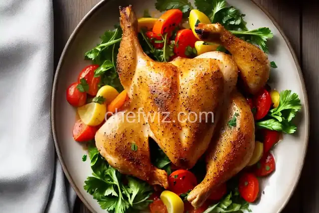 Crispy-Skinned Chicken a l'Orange