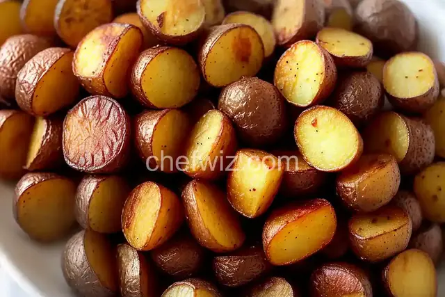 Crispy Sliced Roasted Potatoes